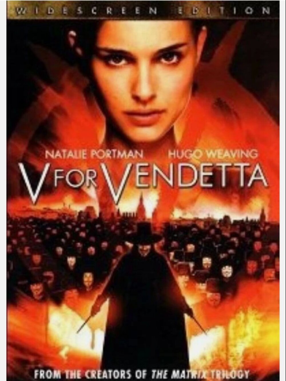 [New, Unopened] V for Vendetta DVD, Widescreen Edition (2005)